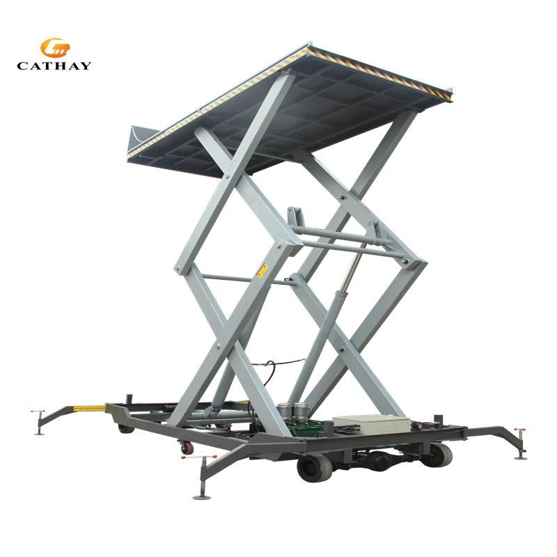 موبائل کینچی لفٹ پلیٹ فارم