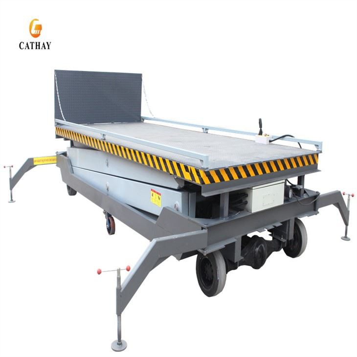 mobile electric scissor lift table
