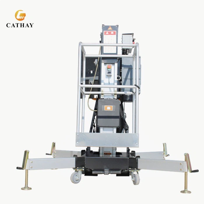 Hydraulic Single Mast Aluminum Lift